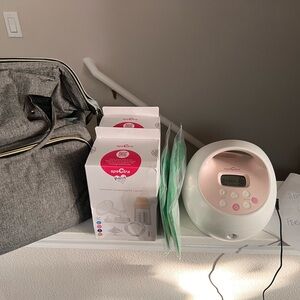 Spectra Pink S2 + Gray Bag, New Parts and Storage Bags